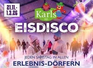 ⛸️❄️ Eislaufspaß & Eisdisco in Rövershagen bei Rostock ❄️⛸