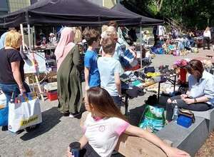 Bunter Familienflohmarkt