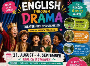 🎭 English Through Drama – “Let’s Act & Speak!”