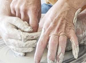 Handaufbau und Drehscheiben austesten