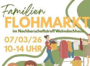 Familienflohmarkt im Nachbarschaftstreff Walmdachhaus