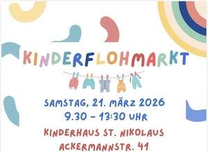 Kinder Flohmarkt im Kinderhaus St. Nikolaus