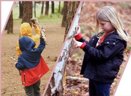 Familien-Nachmittag im Wald