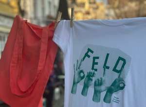 Diogo deCalle (Atelier SER) & FELD – SIEBDRUCKAKTION