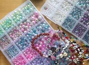 Bunte Bastelei: Perlenarmbänder