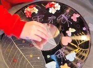 🎨 Riesengroße kunterbunte Bastelstraße