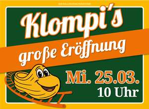 Klompi´s große Eröffnung im Holland-Park