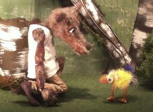 Der Wolf und das Küken 