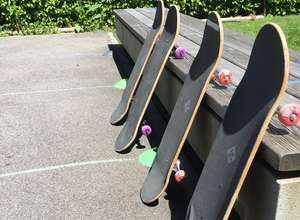 Skateboarden