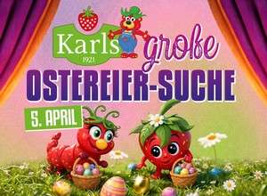 Ostereier-Suche in Karls Erlebnis-Dorf in Loxstedt🐣