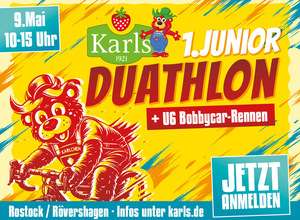 Karls 1. Junior-Duathlon in Rövershagen 🚴‍♂️🏃‍♀️