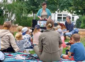 Erzähltheater auf dem Spielplatz