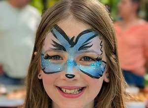 Kinderschminken mit Schminkofie