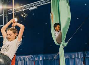Zirkuswoche bei CABUWAZI Tempelhof  in den Herbstferien