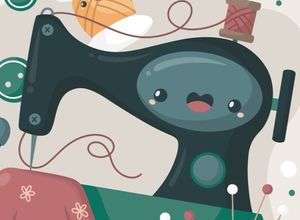 Nähstübchen in der Bibliothek im Märkischen Viertel