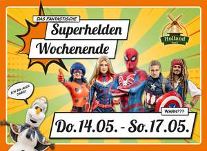Superhelden Wochenende im Holland-Park