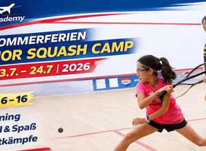 Juniors Squash Sommercamp | lerne Squash & vieles mehr