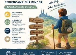 Kunst,Kreativ- und Game-Design Feriencamp in Frankfurt 