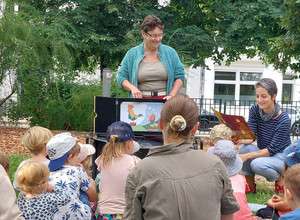 Erzähltheater auf dem Spielplatz