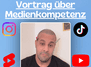 Vortrag über Medienkompetenz mit Lehrer Reff