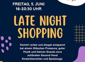 Late Night Shopping bei Flohkids in Pankow