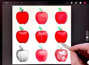 Digitaler Zeichenkurs mit Procreate