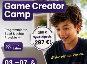 Game Creator Camp - mein erstes Jump & Run Spiel in GDevelop
