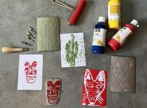 Linolschnitt-Workshop