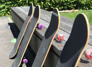 Skateboarden
