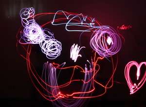 Foto-Nachmittag: Lightpainting