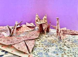 Frosch, Fuchs und Kranich | Wir falten Origami!