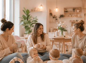  Mama-Baby-Treffen im Little Ones Café