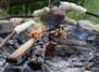 90° Süd am Lagerfeuer