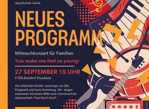 Jazz For Kids - Familienkonzert Neues Programm