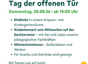 Tag der offenen Tür im Fröbel Kindergarten Winterstraße