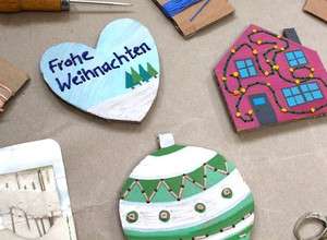 Eltern-Kind Upcycling Workshop: Sticken für Weihnachten