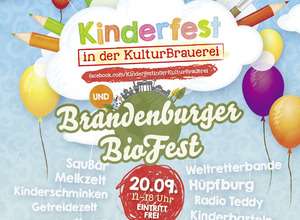 Kinderfest in der Kulturbrauerei und Brandenburger BioFest