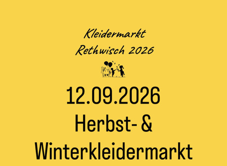 Kleidermarkt Rethwisch – für Babys & Kinder