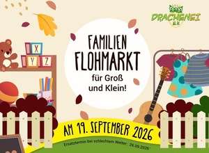 Familienflohmarkt für Groß und Klein 
