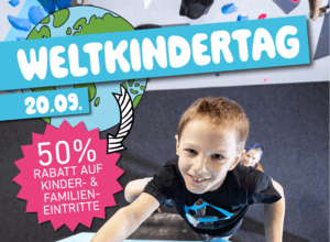 50% auf Kids und Familien-Eintritte am Weltkindertag 