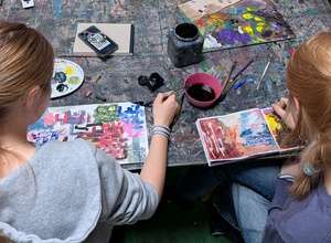 Herbstferien Kunstkurs 1: "Mal was anderes!"