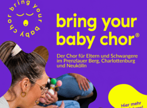Chor für Eltern! Babys sind einfach mit dabei - auch im belly