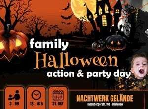 Family Halloween Action & Party Day