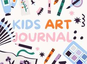 Malkurs Kreativkurs - Kids ArtJournal 