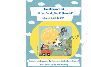 Familienkonzert  mit der Band „Das Rolfsrudel“