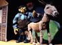 Die Bremer Stadtmusikanten - Figurentheater Märchenteppich