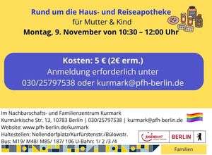 Rund um die Haus- und Reiseapotheke 