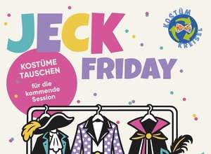 JECK FRIDAY - Kostüme tauschen für die kommende Session!