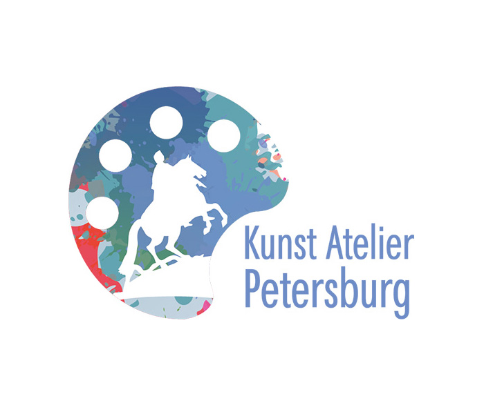 logo Malschule für Kinder und Erwachsene in München/ Kunst Atelier Petersburg 