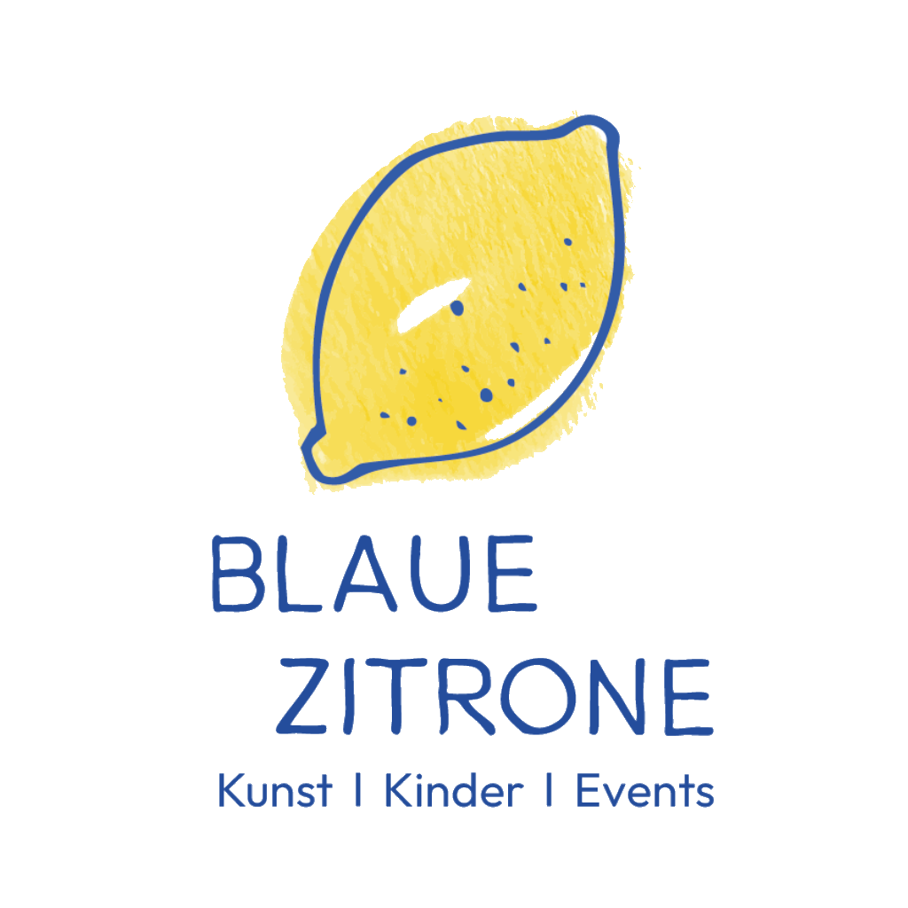 logo BlaueZitrone - Kunstatelier für Kinder und Events